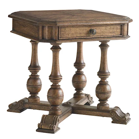 Traditional End Table